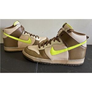 Size 12 Nike Dunk High Shrek 07 Release No Box Good Preowned Condition
